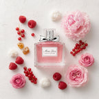 Miss Dior Absolutely Blooming Eau de Parfum bottle-with-ingredients