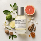 Le Labo Bergamote 22 Eau de Parfum bottle-with-ingredients