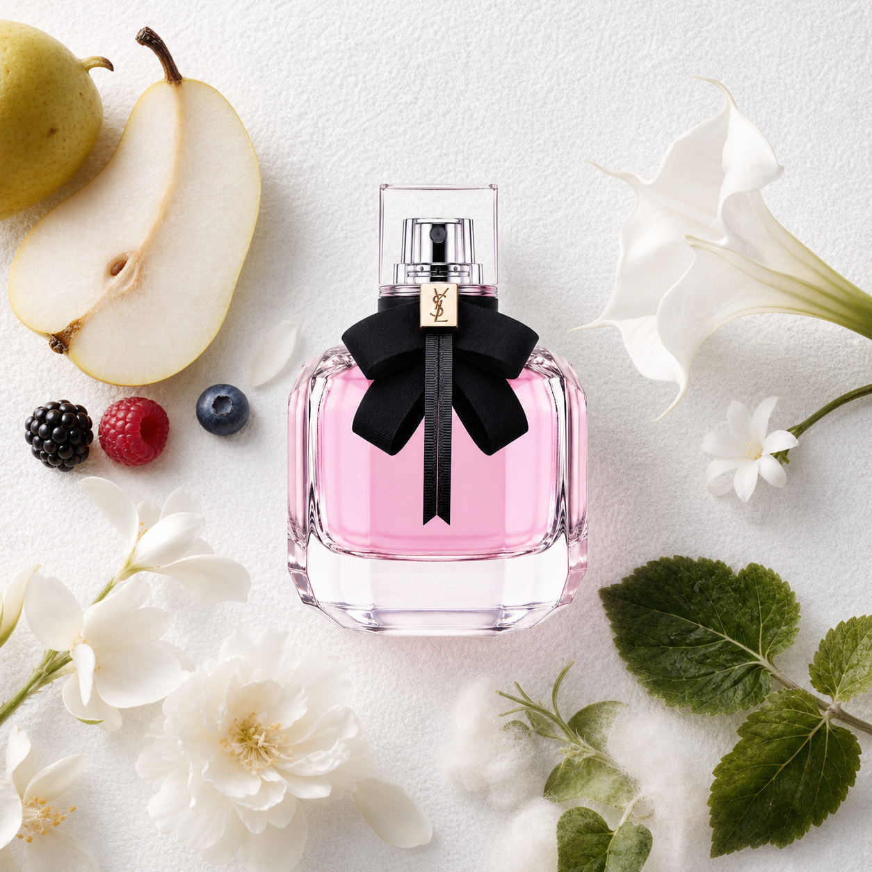 Mon Paris Eau de Parfum bottle-with-ingredients