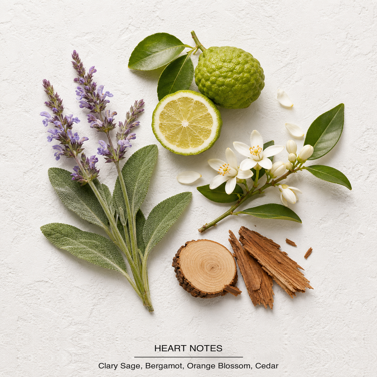 The One Eau de Parfum heart-notes
