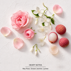 Coco Mademoiselle Eau de Toilette heart-notes