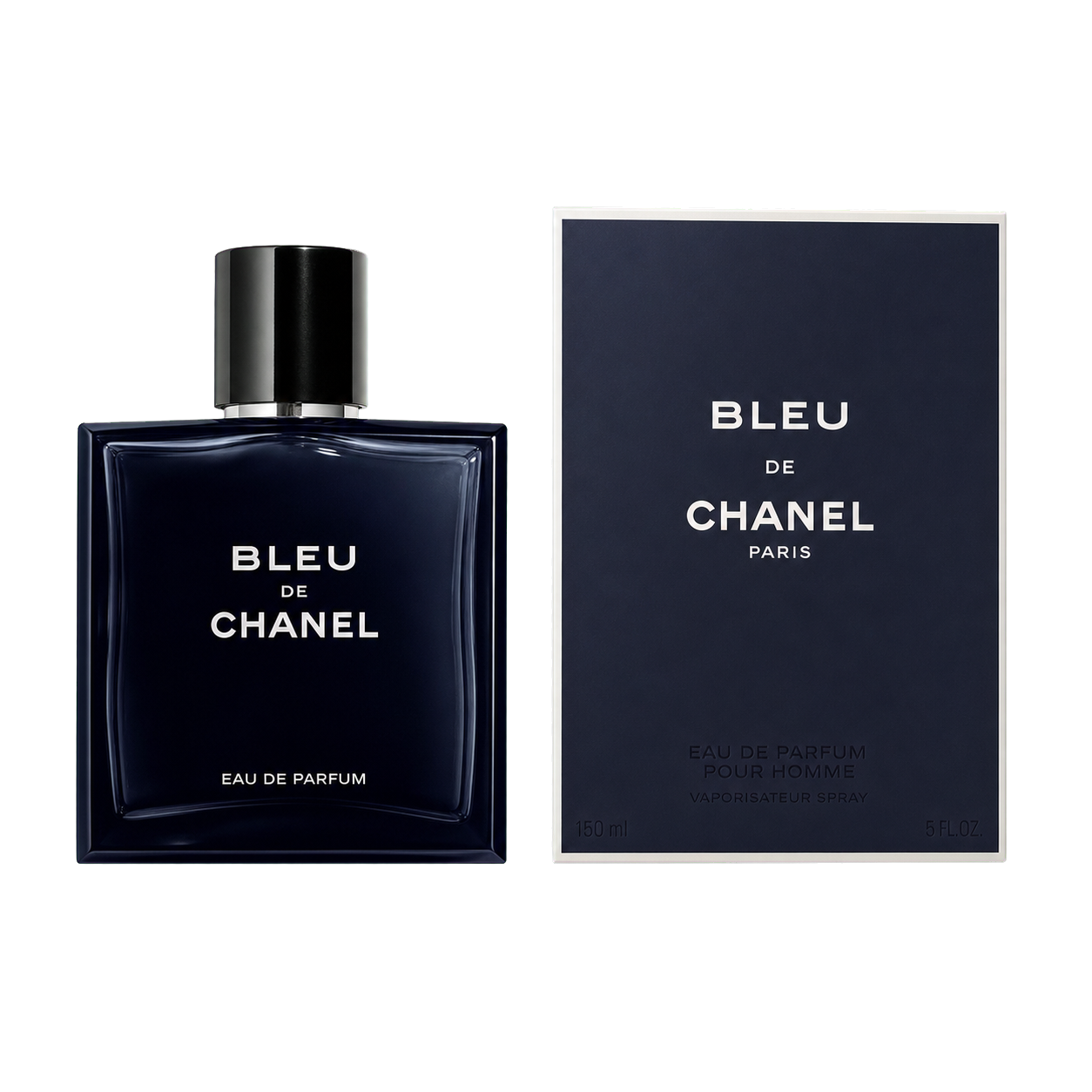 Bleu de Chanel Eau de Parfum packaged-bottle-rembg