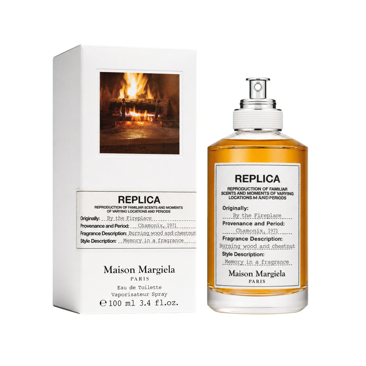 Replica By the Fireplace Eau de Toilette packaged-bottle-rembg