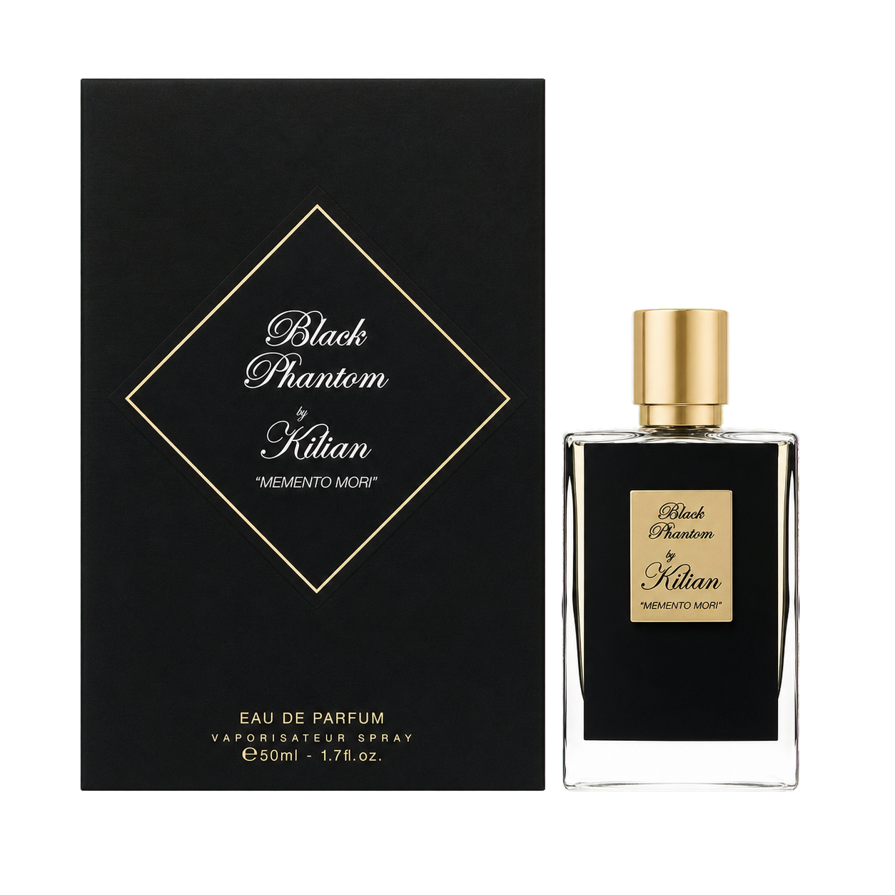 Black Phantom Eau de Parfum packaged-bottle-rembg