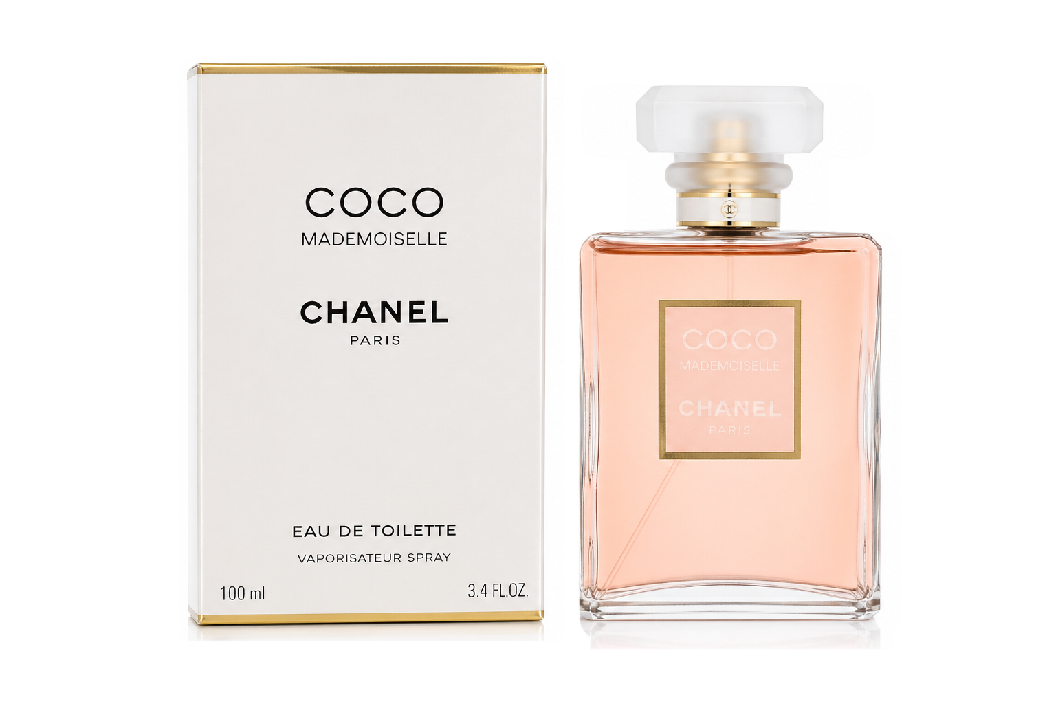 Coco Mademoiselle Eau de Toilette packaged-bottle-rembg