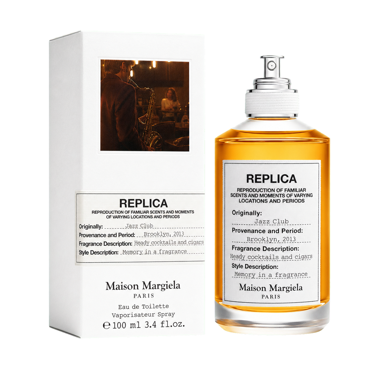 Replica Jazz Club Eau de Toilette packaged-bottle-rembg