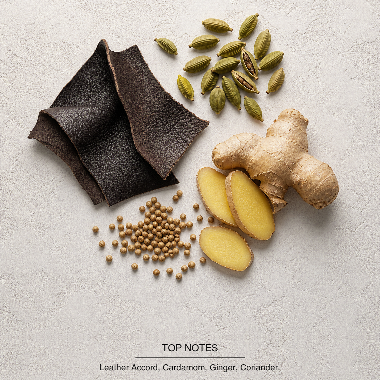 Ombre Leather Eau de Parfum top-notes