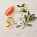 Grey Vetiver Eau de Parfum top-notes