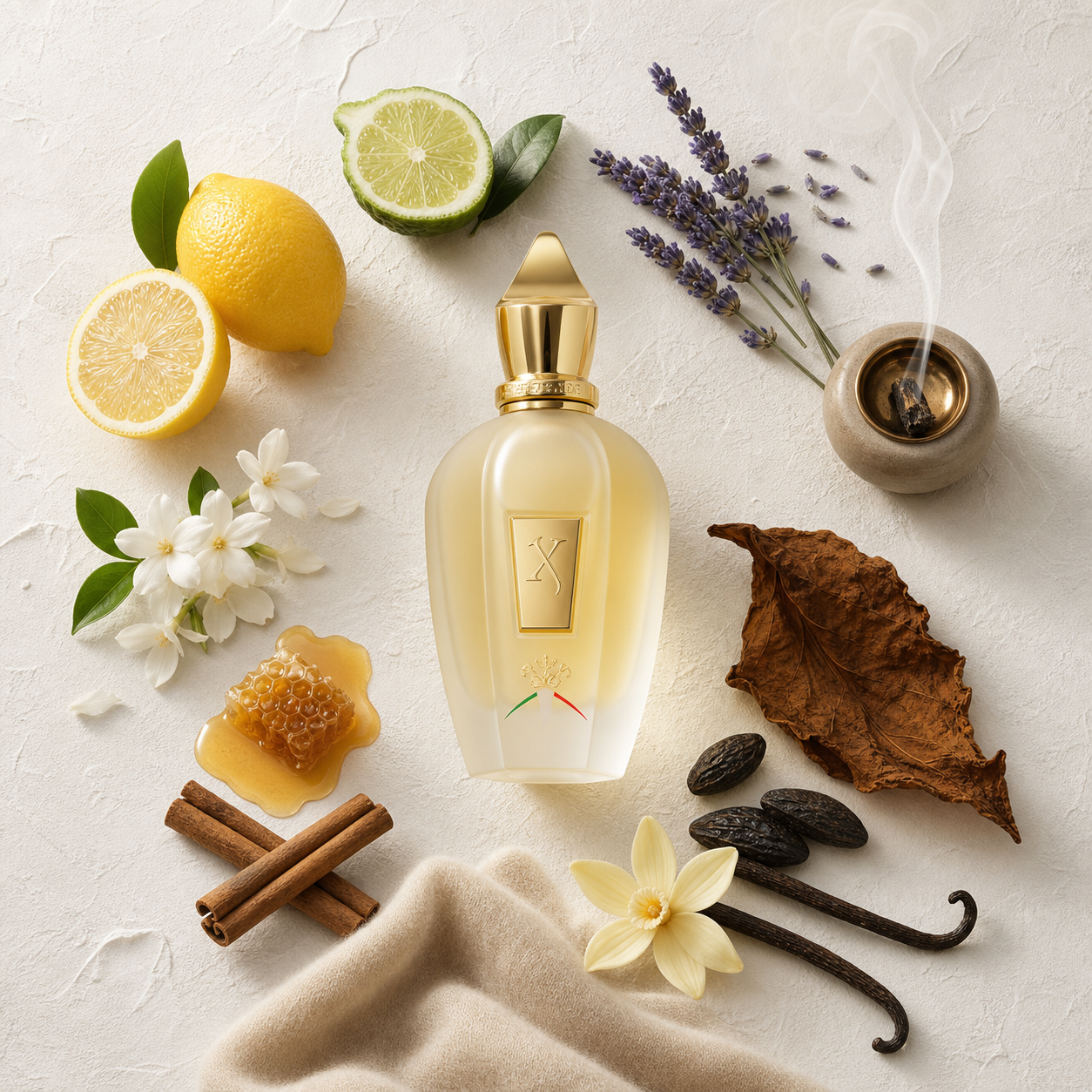 Nautical Fresh xerjoff-naxos-eau-de-parfum bottle-with-ingredients